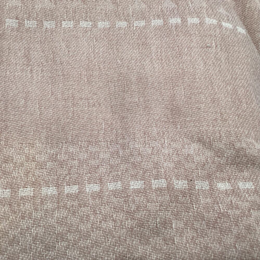 Gentle Fawn Light Pink Soft Wrap Fringed Layering Blanket Scarf Size M/L NWT - Picture 6 of 8